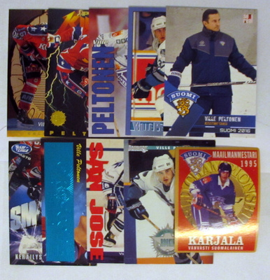 VILLE PELTONEN x 10 korttia, katso