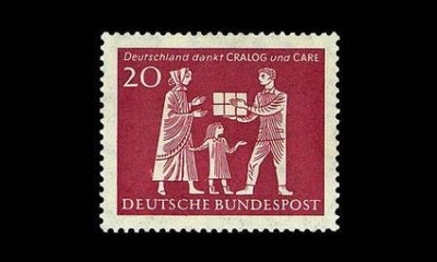 Saksa 390 ** Avustusjärjestö CRALOG und CARE (1963)