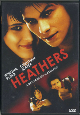 HEATHERS – MINT! - Suomalainen DVD 1989/200? - Winona Ryder