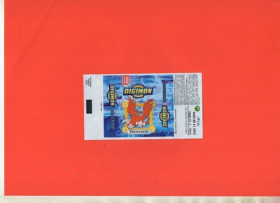 DIGIMON BIRDRAMON Täytevohvelikääre