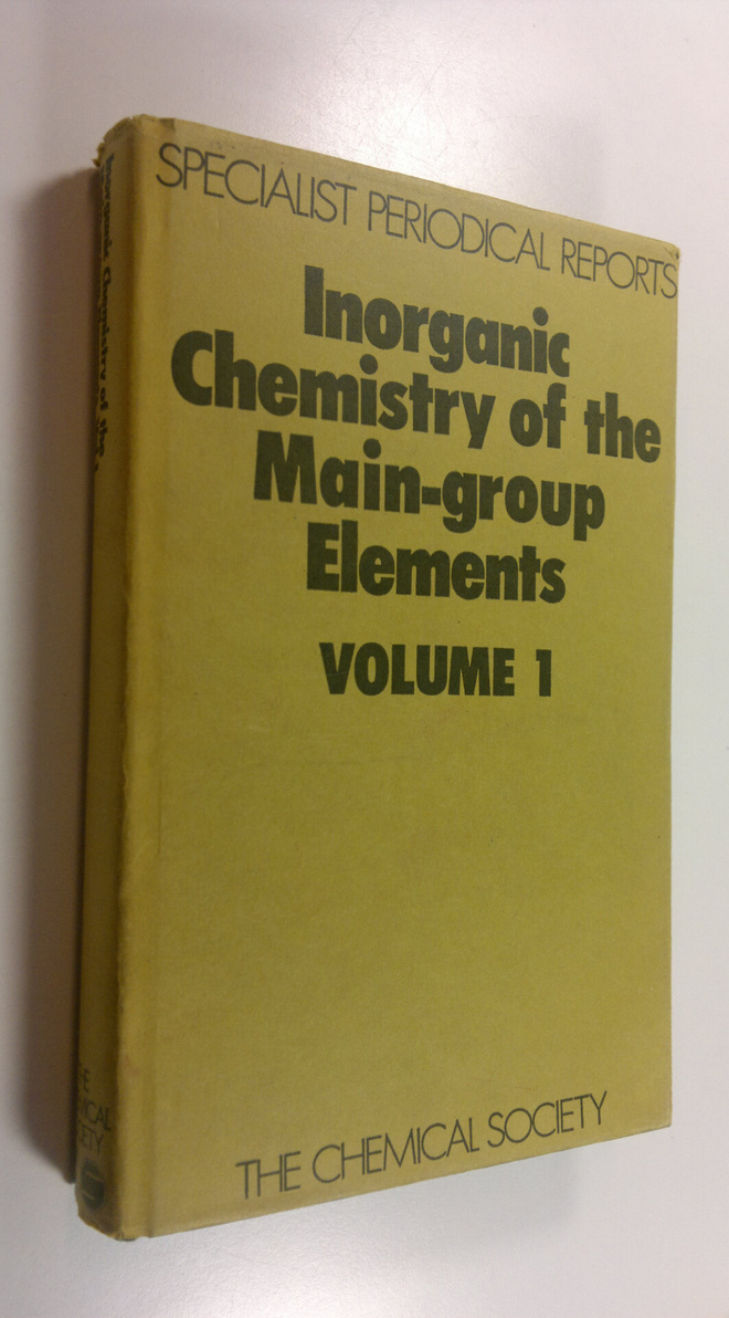 C. C. Ym. Addison : Inorganic Chemistry of the Main-Group...
