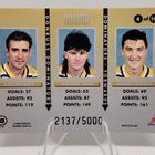 1996-97 Donruss Dominators Mario Lemieux/Jagr/Francis /5000 - pikkukuva 2