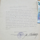 VANHA Palvelustodistus Sotalentäjä 1944 - pikkukuva 1