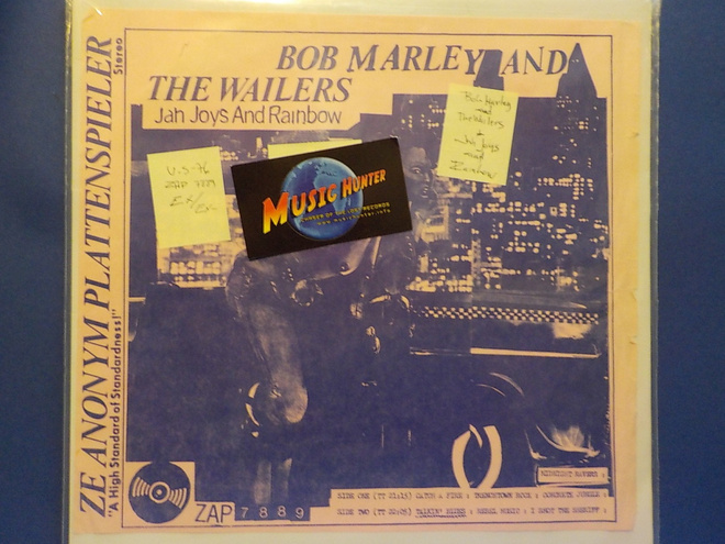 BOB MARLEY AND THE WAILERS - JAH JOYS.. US 1976 EX/EX- LP