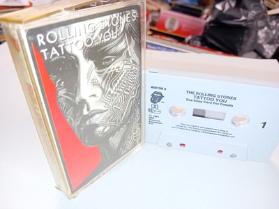 C-kasetti Rolling Stones  : Tattoo You  ( SIS POSTIKULU  )