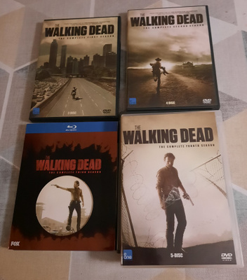 The Walking dead kaidet 1-4