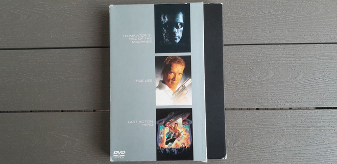 DVD: Terminator 3 + True Lies + Last Action Hero 3xDVD