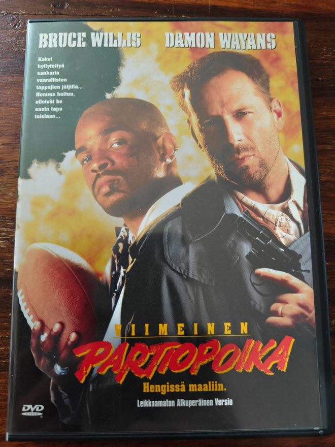 Viimeinen partiopoika suomi dvd