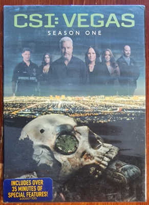 CSI: VEGAS - Kausi 1 - (3 disc) - dvd boxi