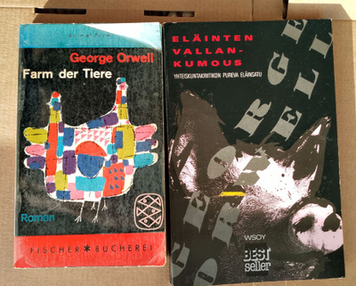 George Orwell: Eläinten vallankumous + Farm der Tiere (saks)