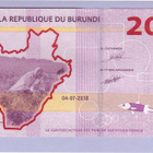 Burundi 2000 Francs v.2018 UNC P-52b - pikkukuva 1