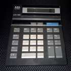 AEG OLYMPIA LCD 580 PÖYTÄLASKIN  VANHA LASKIN - pikkukuva 1