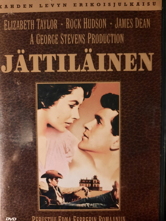 JÄTTILÄINEN DVD 2disc (James Dean, Elisabeth Taylor)