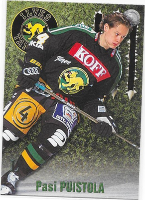 1998-99 CardSet #81 Pasi Puistola Ilves