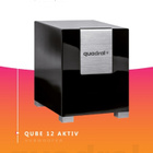 QUADRAL  QUBE 12" valkoinen tai musta aktiivi subi - paras - pikkukuva 5