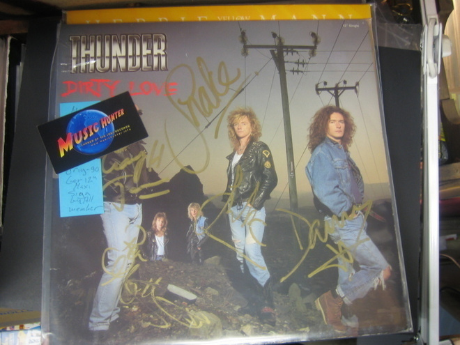 THUNDER - DIRTY LOVE 12'' MAXI ORIG 1990 GER M-/EX