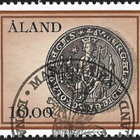 Åland 1984 Yleismerkit 10,00 mk EP leima Lape 006 LOISTO - pikkukuva 1