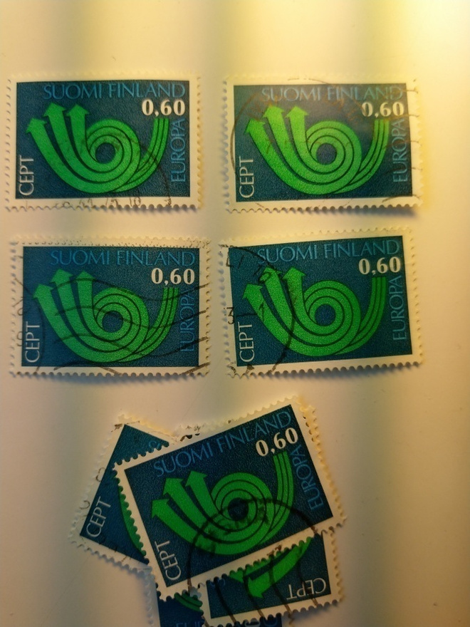 Europa-Cept postimerkki 0,60 markka