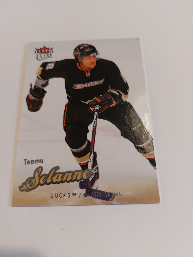2008-09 Ultra #105 Teemu Selänne