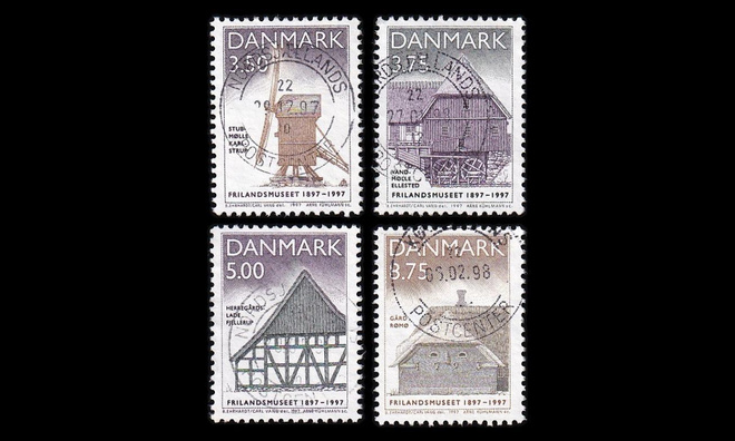 Tanska 1146-9 o Ulkoilmamuseo 100v (1997)