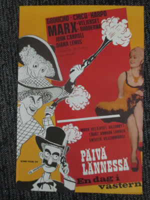 Päivä lännessä (1940) - vanha elokuvajuliste - RE1967