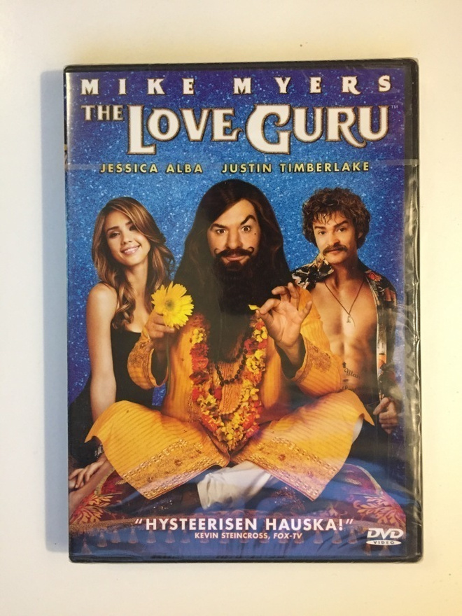 The Love Guru (DVD) Mike Myers ja Justin Timberlake (UUSI)