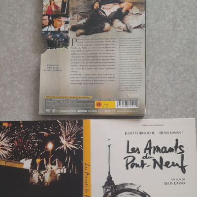 Pont-neufin rakastavaiset dvd,juliette binoche