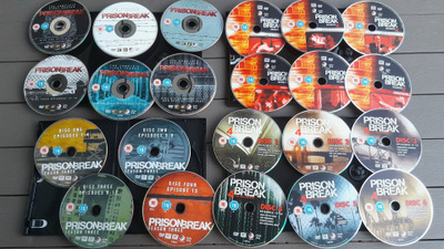 DVD: Pako / Prison Break - Kaudet 1-4, 22xDVD (2005-2009)