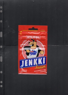 JENKKI XYLITOL Mansikka Purkkapussi  1980