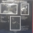 MERCYFUL FATE - BLACK MESSAGE - SWE 2025 M-/M- LP - pikkukuva 2