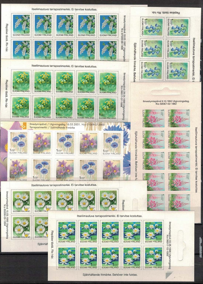 70 postituoretta ikimerkkiä, Maakuntakukkia