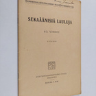 Sekaäänisiä lauluja : 83. vihko - pikkukuva 1