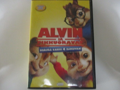 DVD ALVIN JA PIKKUORAVAT