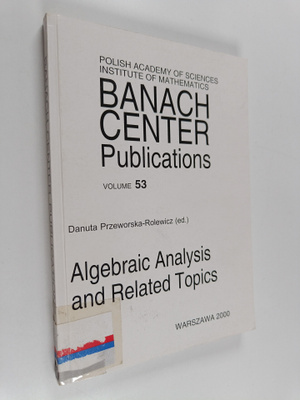 Algebraic analysis and related topics