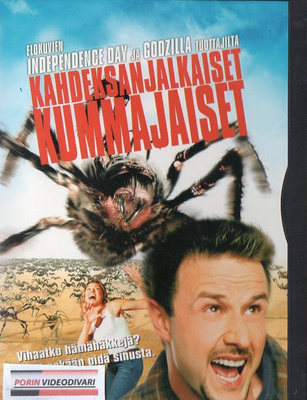 Kahdeksanjalkaiset Kummajaiset (58 370) k -FI- DVD snapcase,