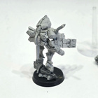 WH40K - Tau Commander Shadowsun + 3 dronea [A36] - pikkukuva 3