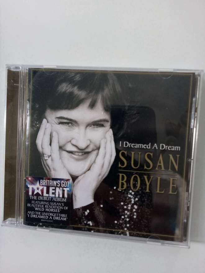  CD SUSAN BOYLE - I dreamed a dream ( Sis.postikulut )