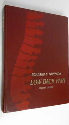 Bernard E. Finneson : Low back pain