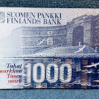 Suomen pankki 1000mk 1986 Litt.A - pikkukuva 4