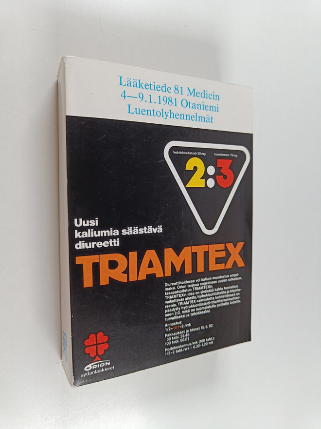 Lääketiede 81 Medicin 4.-9.1.1981 Otaniemi : Luentolyhenn...