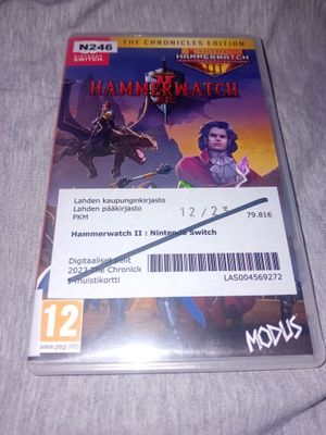 Nintendo switch : Hammerwatch II The Chronicles EDITION