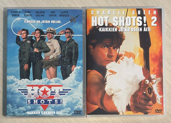 HOT SHOTS! 1&2 (2DVD) Charlie Sheen