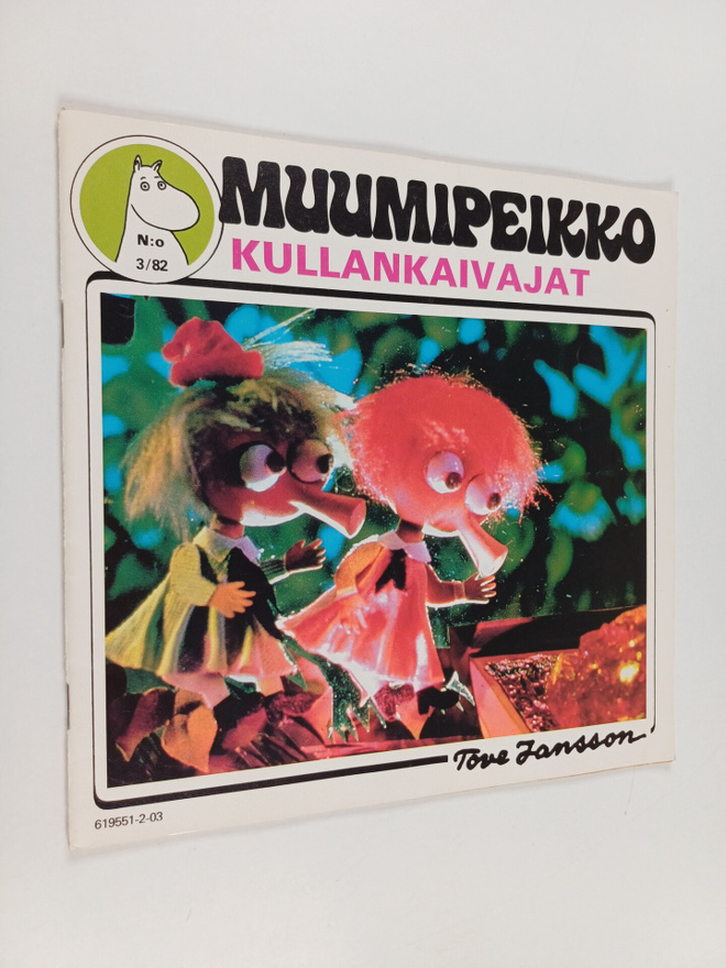 Muumipeikko 3/82 : Muumipeikko ja kullankaivajat