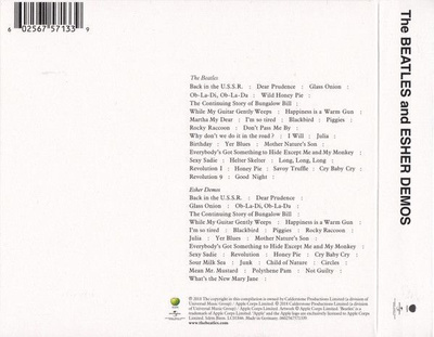 BEATLES:THE BEATLES AND ESTER DEMOS 3CD