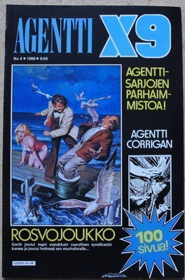 Agentti X9 : 4/1986 , lukematon