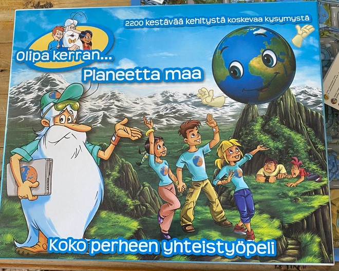 OLIPA KERRAN… PLANEETTA MAA LAUTAPELI