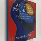 Andrew J. DuBrin : Applying psychology : individual and o... - pikkukuva 1