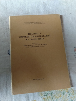 helsingin ympäristön hyödyllisiä kaivannaisia
