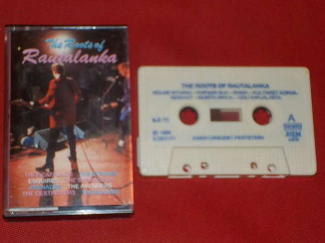 C-kasetti - THE ROOTS OF RAUTALANKA - 1989 rock and roll EX+