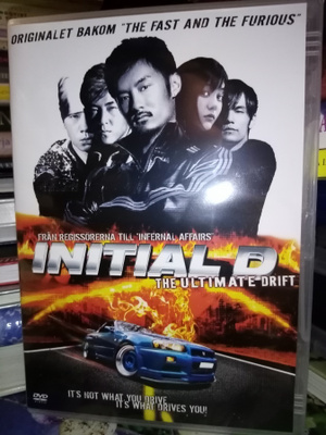 DVD INITIAL D ( SIS POSTIKULU )